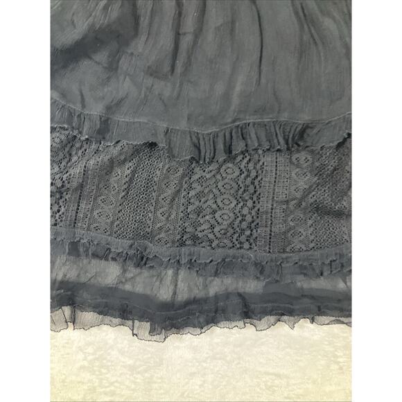 URBAN OUTFITTERS KIMCHI BLUE Lace Tank Top Blouse Goth Witchy Fairy Size Small - Picture 5 of 14